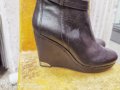 Страхотни дамски ботуши с платформа BATA/40 номер, снимка 3
