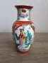 Китайска порцеланова ръчно рисувана ваза, снимка 1 - Антикварни и старинни предмети - 42667225
