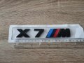 БМВ Bmw X7 M черна емблема лого, снимка 4