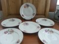 Стар български порцелан чинии плитки, снимка 8