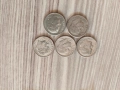 1 цент, 1 дайм, 5 цента САЩ различни години, снимка 10