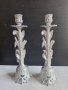 двойка старинни свещници, снимка 3
