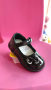 Официални черни  лачени обувки с панделка Clibee, снимка 1 - Детски обувки - 44526908