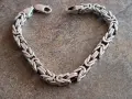 сребърна гривна , снимка 1