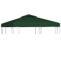 vidaXL Покривало за шатра, резервно, зелено, 310 гр/м², 3х3 м（SKU:40876