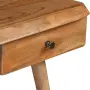 vidaXL Писалище, акациево дърво масив, 110x50x76 cм, снимка 5