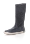 U.S. Polo Assn. Сиви велурени ботуши с лого, снимка 2