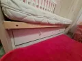 Детско легло + матрак, две шкафчета и протектор, снимка 6