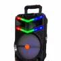 Преносима безжична тонколона с мощен звук и LED ефекти, 8 Инча, снимка 1