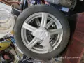 Джанти с гуми Michelin  17 цола смъкнати от Пежо. 7J  x  17   H2     , снимка 15
