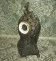 Немски механичен настолен часовник, барок стил, метален , снимка 7