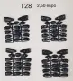 Клавиатура за Ericsson T29,T28,T39,T10,T18,T65,W550,K500,K700,T630,T610,K750,W810,W800,W700,K320,, снимка 13