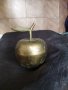 месингова захарница-ябълка, снимка 1 - Антикварни и старинни предмети - 34953700