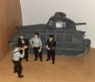 Колекционерски войници с танк, снимка 4