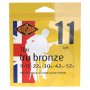 Струни за акустична китара TB11 Tru Bronze