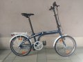 Продавам колела внос от Германия тройно сгъваем алуминиев велосипед NEXUS TOUR 20 цола,, снимка 1 - Велосипеди - 29899215