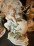 Sitzendorf Germany  Circa 1904 - “Вазата с херувима” Код P2179, снимка 8