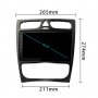 MERCEDES C GLK W203 W209 W210 W168 2001-2004 - 9" Андроид Навигация, 8849, снимка 4