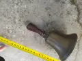 Стар бронзов звънец/камбана, снимка 9