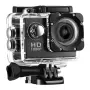 Екшън камера SPORTS CAM, водоустойчива, 4K HD/ Мегапиксели на камерата: 16; Цвят: Черен, Сребрист, снимка 1