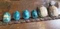Скарабеи,египетски ,старинен,автентичен,тюркоаз, снимка 11