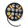 Кръгъл LED халоген 60 W с 12 диода, снимка 4