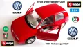 Bburago Volkswagen Golf 1998 Made in Italy 1:24, снимка 1