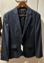Ново мъжко сако H&M Slim Fit размер M тъмносиньо с етикет, снимка 1