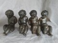 три метални статуетки, снимка 1