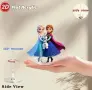 въртяща 360 ° Замръзналото кралство Елза Frozen 2D Акрилна Фигурка топер за торта връх рожден ден, снимка 2