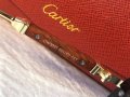 Cartier мъжки слънчеви очила с дървени дръжки, снимка 11