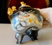 Кадило,тамянник японски порцелан Satsuma,дракон. , снимка 10