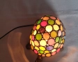 Многоцветна настолна лампа костенурка тип  "Тифани" , снимка 7