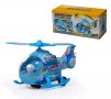 Музикална играчка хеликоптер с мигащи светлини и звук, 360 градуса завъртане FLICK IN