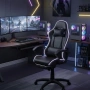 Геймърски стол премиум LED: Ергономичен комфорт със 7 цвята светлинни ефекти и релакс зона, снимка 1