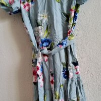 Флорална рокля от 100% вискоза, снимка 3 - Рокли - 37741107