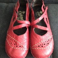 Червени ортопедични обувки "Riker"® antistress, снимка 2 - Други - 37389592