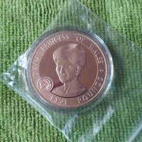 Монета принцеса Даяна, снимка 3 - Нумизматика и бонистика - 35103436