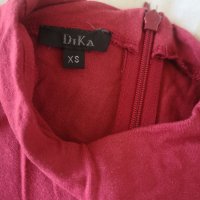 Червена блуза Дика , снимка 4 - Блузи с дълъг ръкав и пуловери - 40808539