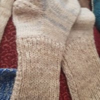 Вълнени терлици чорапи, снимка 3 - Чорапи - 38424176