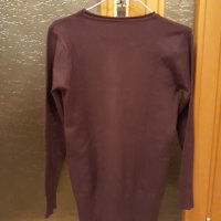 блуза с дълъг ръкав вишнева, снимка 6 - Блузи с дълъг ръкав и пуловери - 34825026