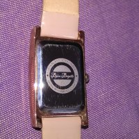 Bijou brigitte марков кварцов часовник женски японска машина стоманен корпус, снимка 8 - Дамски - 40384046