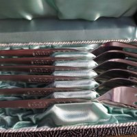 Немски DDR десертни вилици, най-висок клас неръждаеми 18/10, снимка 10 - Прибори за хранене, готвене и сервиране - 42545366