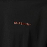 BURBERRY Black Magna TB Embroidered Logo Мъжка Тениска size M и XL, снимка 6 - Тениски - 40407987