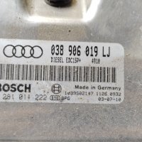 Компютър за двигател 038 906 019 LJ от Ауди А4 Б6 1,9ТДИ 130кс 01-04г. Audi A4 B6 1.9 TDI 0281011222, снимка 2 - Части - 44451857