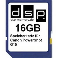 Карта памет DSP Memory 16 GB Class 10 за фотоапарат Canon PowerShot G15, снимка 3 - Чанти, стативи, аксесоари - 31962507