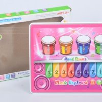 Пиано със сензорни клавиши (240100) Музикална играчка с батерии , сензорни бутони и различни функции, снимка 1 - Образователни игри - 42080905