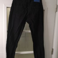 Adidas original denim мъжки черни дънки, 173см, С/М, снимка 3 - Дънки - 39977625