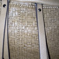 Esprit-Нова голяма кожена дамска чанта с плетеници, снимка 2 - Чанти - 42858680