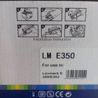 Продавам тонер касета за принтер Lexmark E 350 d, снимка 4 - Принтери, копири, скенери - 38286986